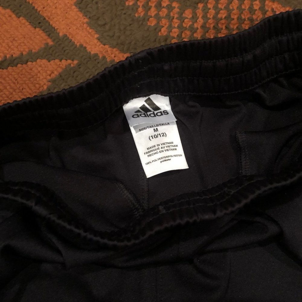 Adidas Black & Gold Soccer Shorts - Picture 4 of 4